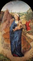 Memling, Hans - Virgin and Child in a Landscape